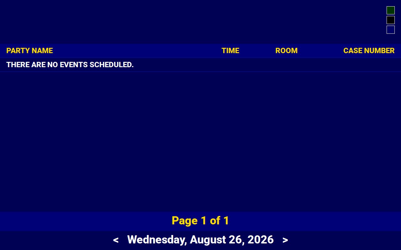 Mackinac County court docket public calendar source